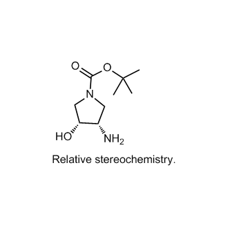 rel-tert-Butyl (3S,4R)-3-amino-4-hydroxypyrrolidine-1-carboxylate
