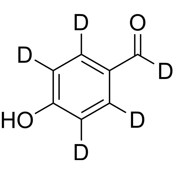 p-Hydroxybenzaldehyde-d
       
        5
