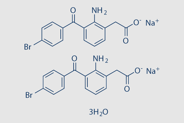 Bromfenac sodium hydrate