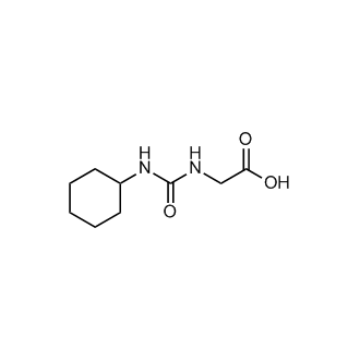2-[(cyclohexylcarbamoyl)amino]acetic acid