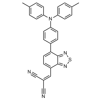 2-((7-(4-(Di-p-tolylamino)phenyl)benzo[c][1,2,5]thiadiazol-4-yl)methylene)malononitrile
