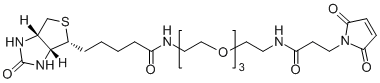 Biotin-PEG3-NH-Mal