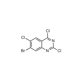 7-Bromo-2,4,6-trichloroquinazoline