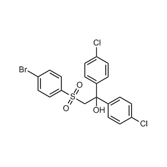 2-((4-Bromophenyl)sulfonyl)-1,1-bis(4-chlorophenyl)ethanol