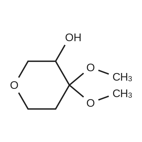 4,4-Dimethoxytetrahydro-2H-pyran-3-ol
