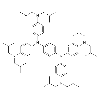 N1,N1'-(1,4-Phenylene)bis(N1-(4-(diisobutylamino)phenyl)-N4,N4-diisobutylbenzene-1,4-diamine)