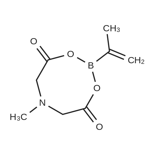 6-Methyl-2-(prop-1-en-2-yl)-1,3,6,2-dioxazaborocane-4,8-dione