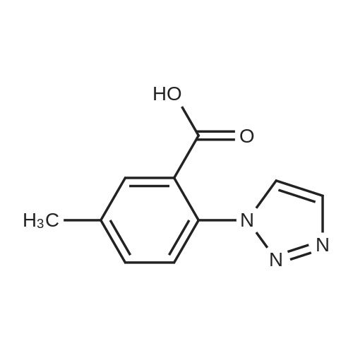 5-Methyl-2-(1H-1,2,3-triazol-1-yl)benzoic acid