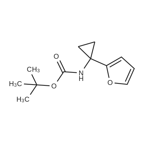 tert-Butyl (1-(furan-2-yl)cyclopropyl)carbamate