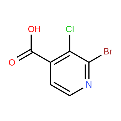 2-Bromo-3-chloroisonicotinic acid