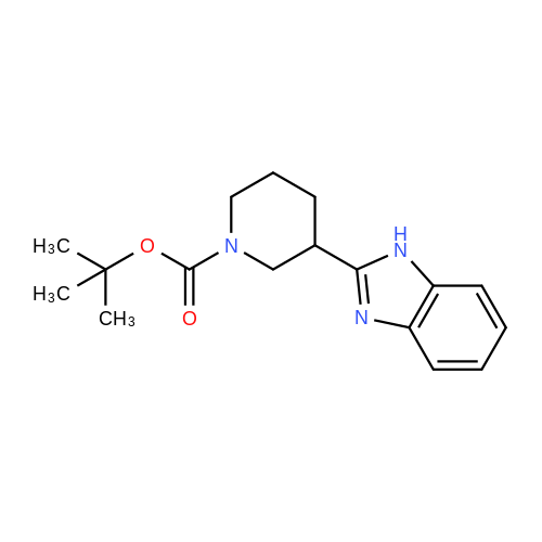 tert-Butyl 3-(1H-benzo[d]imidazol-2-yl)piperidine-1-carboxylate
