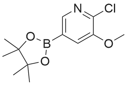 2-Chloro-3-methoxy-5-(4,4,5,5-tetramethyl-1,3,2-dioxaborolan-2-yl)pyridine