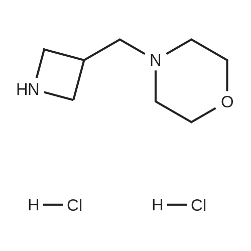 4-(Azetidin-3-ylmethyl)morpholine dihydrochloride