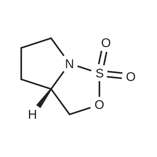 (S)-Tetrahydro-3H-pyrrolo[1,2-c][1,2,3]oxathiazole 1,1-dioxide
