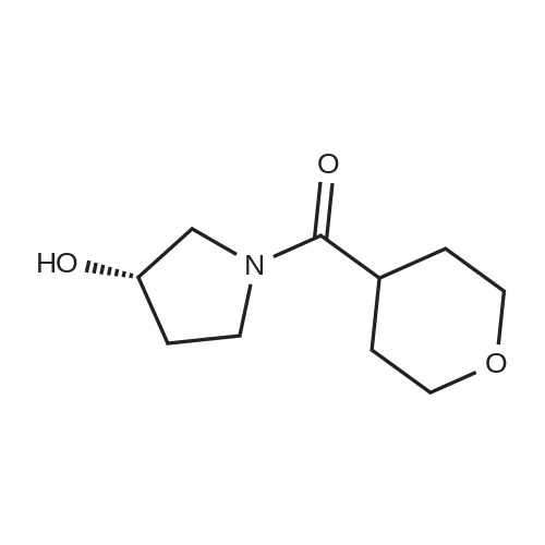 (S)-(3-Hydroxypyrrolidin-1-yl)(tetrahydro-2H-pyran-4-yl)methanone