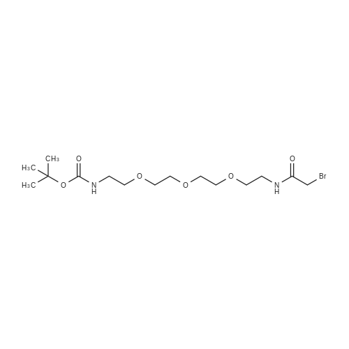 Bromoacetamido-PEG3-NH-Boc