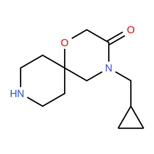 4-(Cyclopropylmethyl)-1-oxa-4,9-diazaspiro[5.5]undecan-3-one