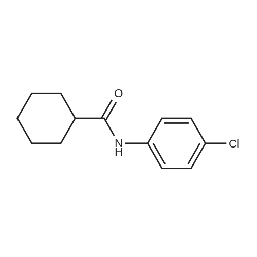 N-(4-Chlorophenyl)cyclohexanecarboxamide