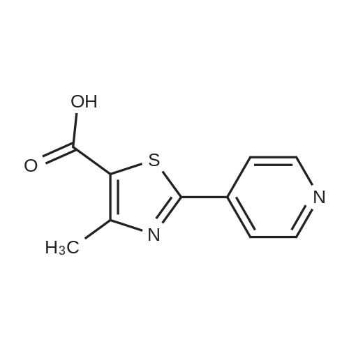 4-Methyl-2-(pyridin-4-yl)thiazole-5-carboxylic acid
