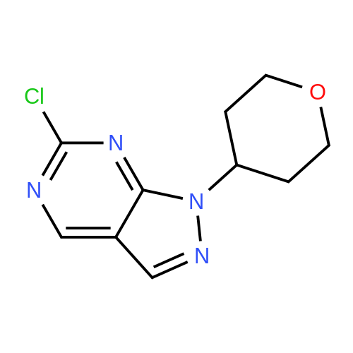 6-Chloro-1-(tetrahydro-2H-pyran-4-yl)-1H-pyrazolo[3,4-d]pyrimidine