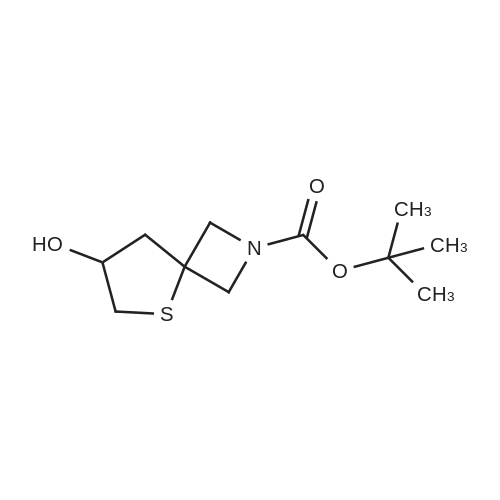 tert-Butyl 7-hydroxy-5-thia-2-azaspiro[3.4]octane-2-carboxylate