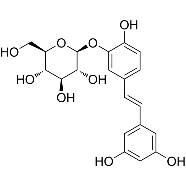 Piceatannol 3'-O-glucoside