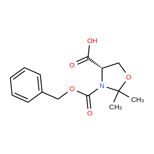 (S)-3-((Benzyloxy)carbonyl)-2,2-dimethyloxazolidine-4-carboxylic acid