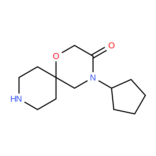 4-Cyclopentyl-1-oxa-4,9-diazaspiro[5.5]undecan-3-one