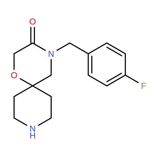 4-(4-Fluorobenzyl)-1-oxa-4,9-diazaspiro[5.5]undecan-3-one