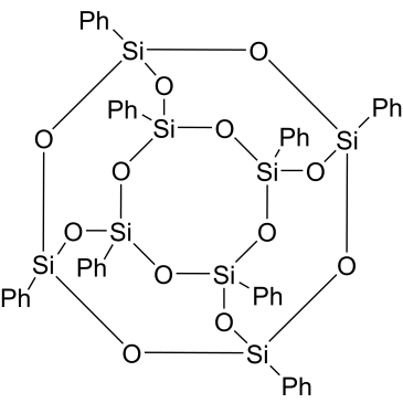 1,3,5,7,9,11,13,15-octaphenyl-2,4,6,8,10,12,14,16,17,18,19,20-dodecaoxa-1,3,5,7,9,11,13,15-octasilapentacyclo[9.5.1.1(3,9).1(5,15).1(7,13)]icosane