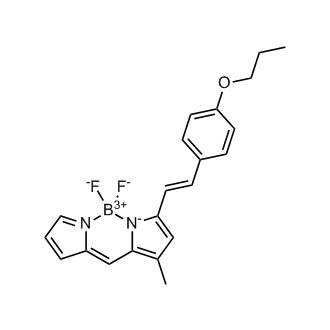 (E)-5,5-Difluoro-9-methyl-7-(4-propoxystyryl)-5H-dipyrrolo[1,2-c:2',1'-f][1,3,2]diazaborinin-4-ium-5-uide