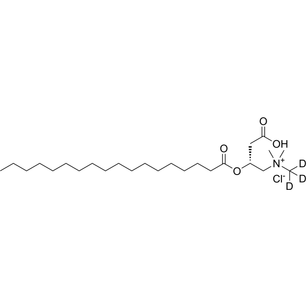 Stearoyl-L-carnitine-d
       
        3
       
       chloride