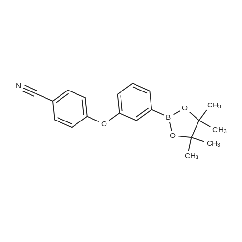 4-(3-(4,4,5,5-Tetramethyl-1,3,2-dioxaborolan-2-yl)phenoxy)benzonitrile