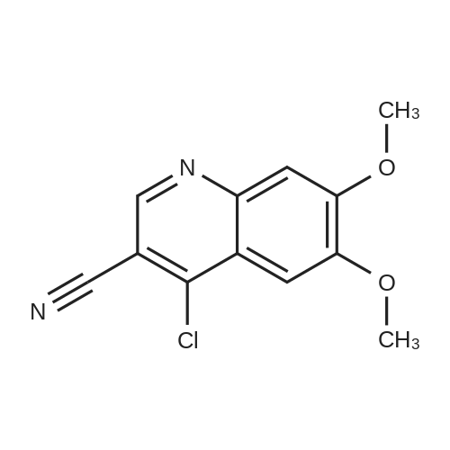 4-Chloro-6,7-dimethoxyquinoline-3-carbonitrile
