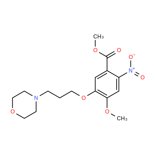 Methyl 4-methoxy-5-(3-morpholinopropoxy)-2-nitrobenzoate