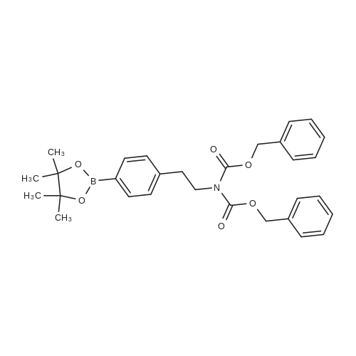 Benzyl ((benzyloxy)carbonyl)(4-(4,4,5,5-tetramethyl-1,3,2-dioxaborolan-2-yl)phenethyl)carbamate