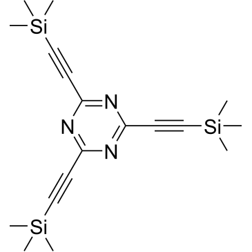 2,4,6-Tris((trimethylsilyl)ethynyl)-1,3,5-triazine