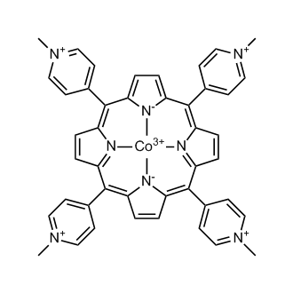 Tetrakis(N-​methyl-​4-​pyridinium)​porphine cobalt(Iii) complex