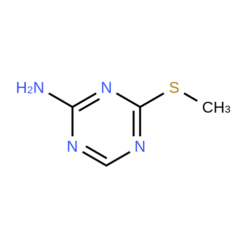 4-(Methylthio)-1,3,5-triazin-2-amine