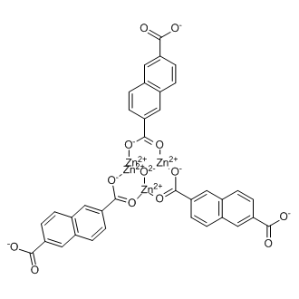 Zinc, tris[μ-[2,6-naphthalenedicarboxylato(2-)-κO2:κO2′]]-μ4-oxotetra-