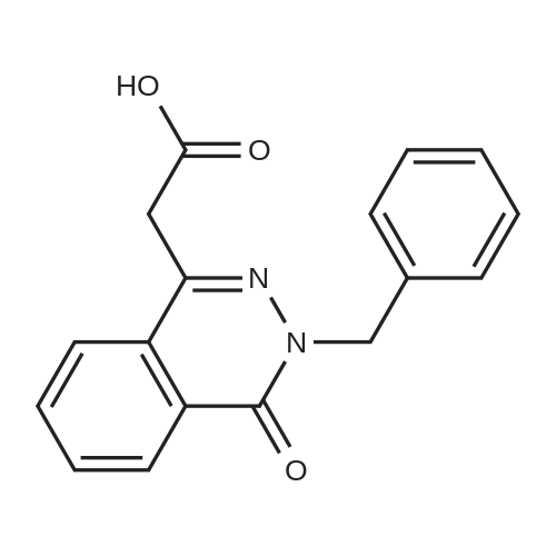 2-(3-Benzyl-4-oxo-3,4-dihydrophthalazin-1-yl)acetic acid