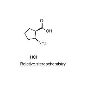 (1R,2S)-rel-2-Aminocyclopentanecarboxylic acid hydrochloride