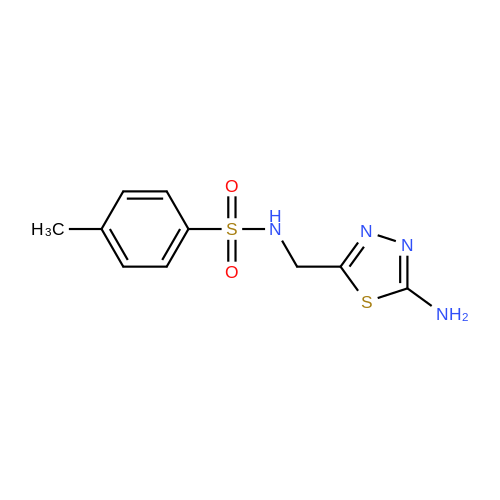 N-((5-Amino-1,3,4-thiadiazol-2-yl)methyl)-4-methylbenzenesulfonamide
