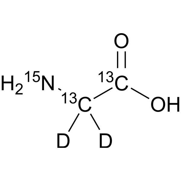 Glycine-
       
        13
       
       C
       
        2
       
       ,
       
        15
       
       N,d
       
        2