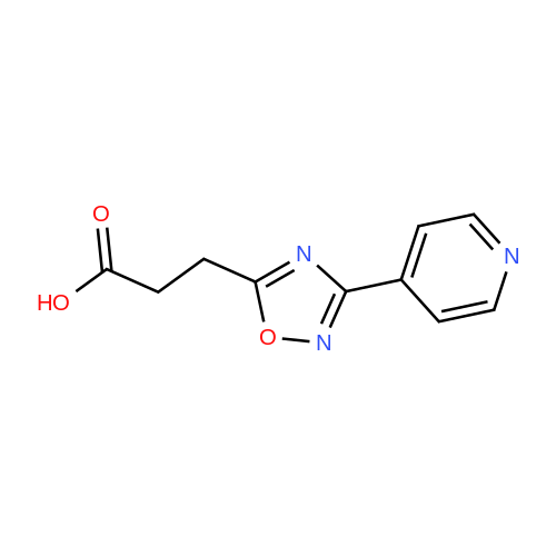 3-(3-(Pyridin-4-yl)-1,2,4-oxadiazol-5-yl)propanoic acid