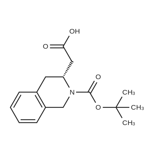 (R)-2-(2-(tert-Butoxycarbonyl)-1,2,3,4-tetrahydroisoquinolin-3-yl)acetic acid