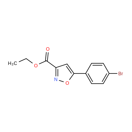 Ethyl 5-(4-bromophenyl)isoxazole-3-carboxylate