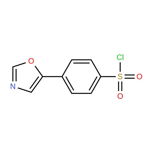 4-(Oxazol-5-yl)benzene-1-sulfonyl chloride