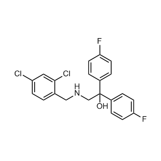 2-((2,4-Dichlorobenzyl)amino)-1,1-bis(4-fluorophenyl)ethanol