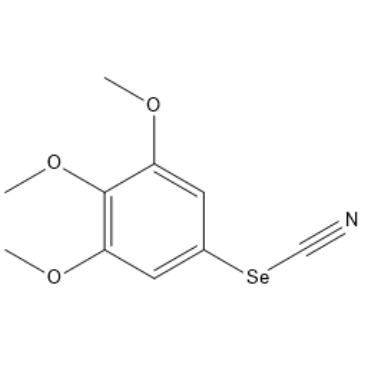 1,2,3-Trimethoxy-5-selenocyanatobenzene